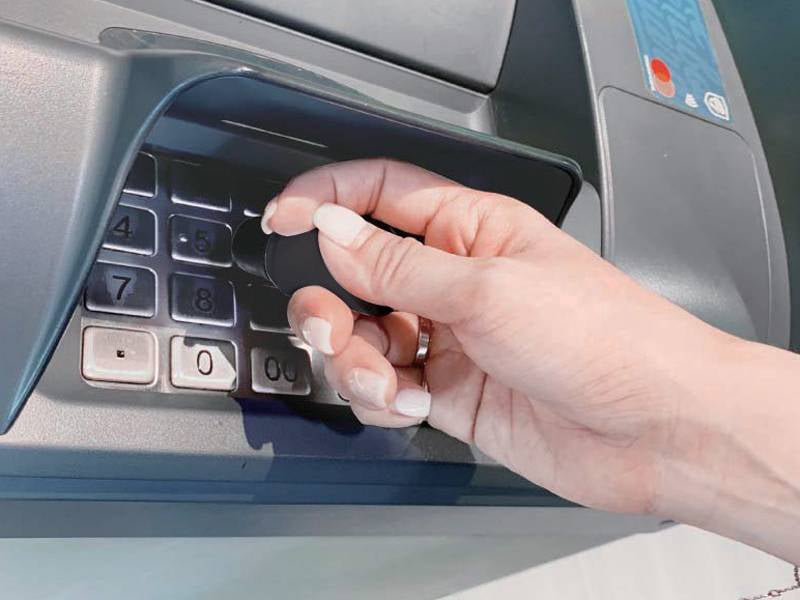 グローバルT携帯型紫外線LED除菌灯 ブラック