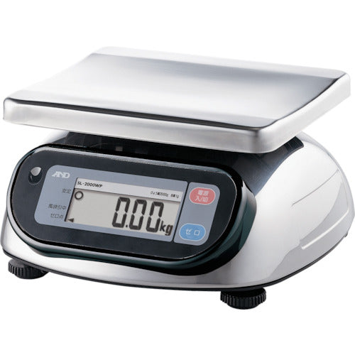 A&D 방진·방수 디지털 저울 워터 보이 0.02kg/30kg SL30KWP 1대
