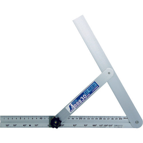 신와 알루미늄 자유금 30cm 근교·각도 눈금 첨부 62660 1개