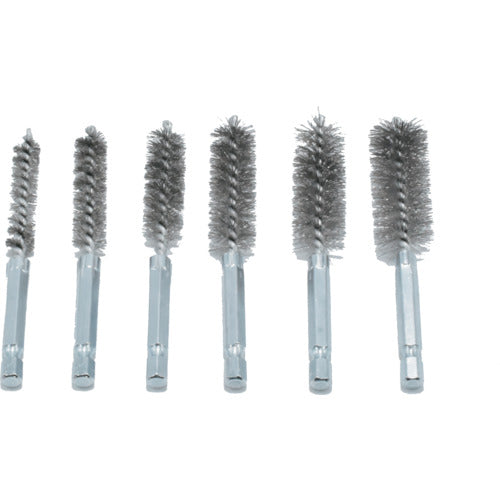 아스트로 제품 AP 1/4 HEX 와이어 브러시 세트 스테인레스 (6 개 세트) 2011000012274 1 S
