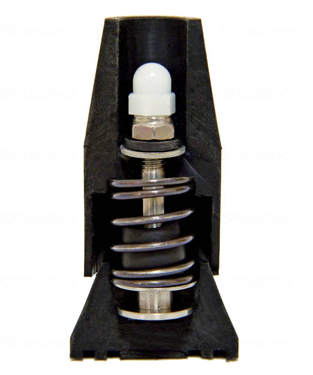 Omnics rubber tip for canes, Lacoon, hard type, φ16 hard