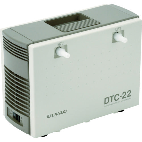 ULVAC 単相100V ダイアフラム型ドライ真空ポンプ 幅155mm DTC-22 1 台