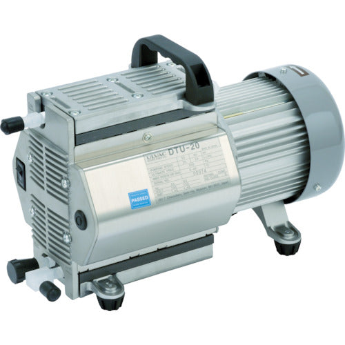 ULVAC 単相100V ダイアフラム型ドライ真空ポンプ DTU-20 1 台