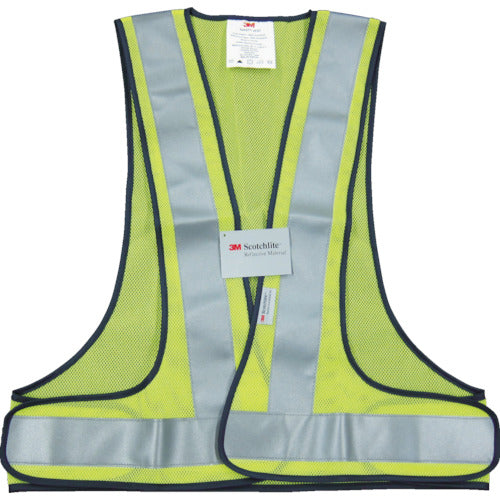 3M 高視認性反射ベスト SVP−02Y ライムイエロー SVP-02Y 1 着