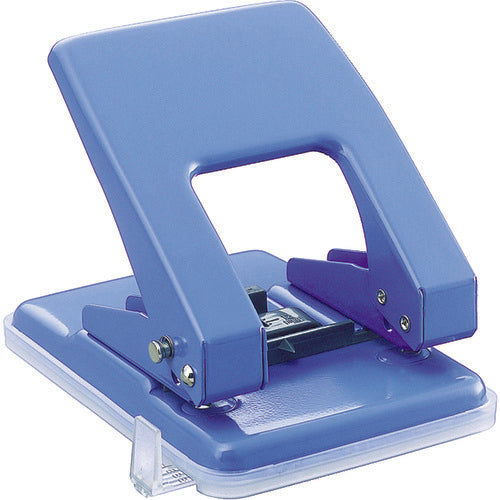 Nakabayashi 2-hole punch, matte blue, PN-401-MB, 1 piece