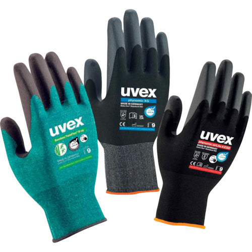 UVEX 手袋3種お試し Sサイズセット SAMPLETEBUKUROS 1 S