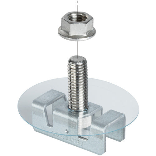 Negros Electric Lightweight Flooring Support Brackets 10 Pieces SD-FS30-M10 1 Bag