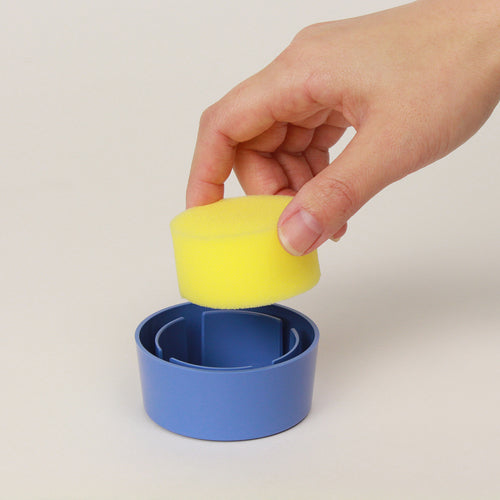 OP 항균 스폰지 케이스 원형 R1 1개