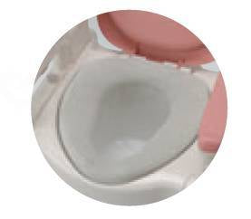 Aronkasei O-type toilet seat cover, beige