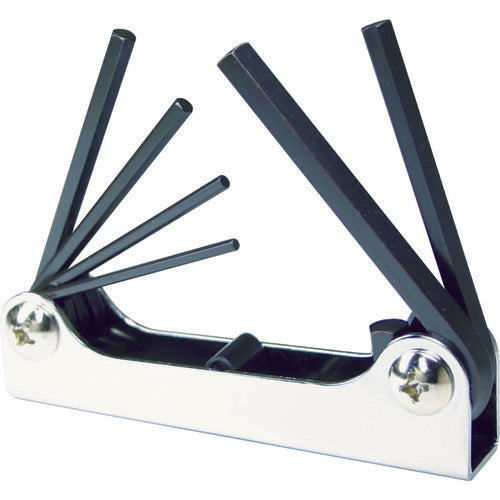 EIGHT Knife-type Hexagonal Wrench Metal Case Set 009-2 1 S