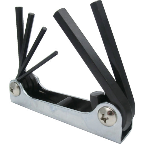 EIGHT Knife-type Hexagonal Wrench Metal Case Set 009-3 1 S