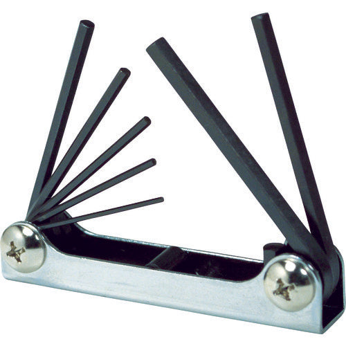 エイト ナイフ型 六角棒スパナ メタルケース セット内容7本 009-4 1 S