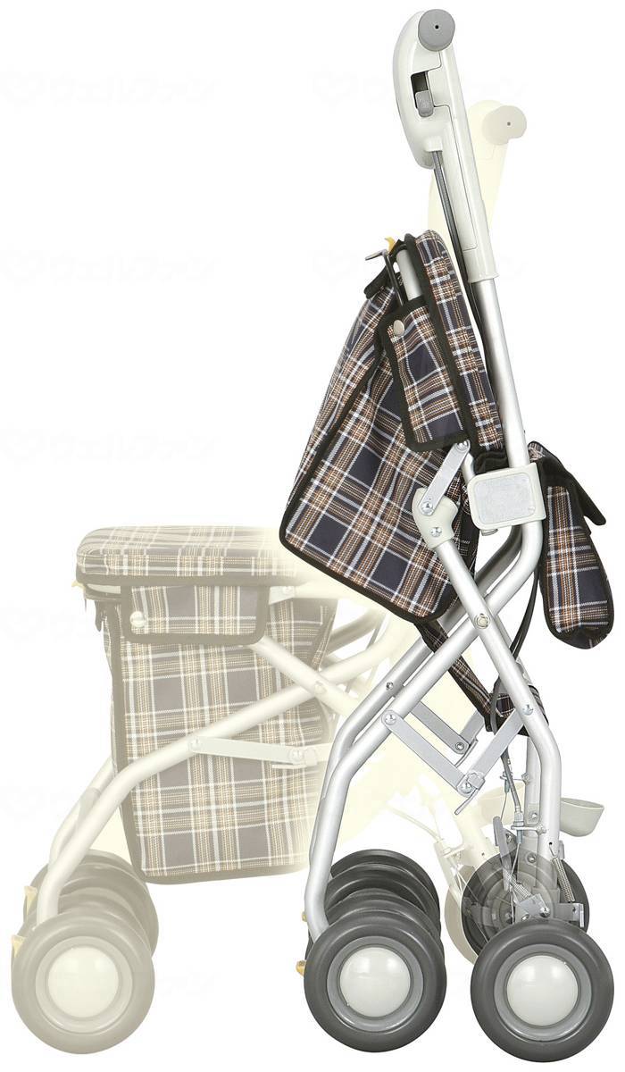 アロン化成サンフィールショッピング 青チェック