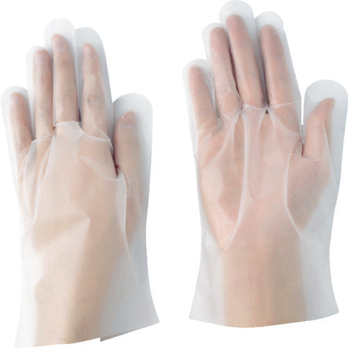 S.T. NO940 Disposable Polyethylene Gloves L 100 pieces NO940L 1 box