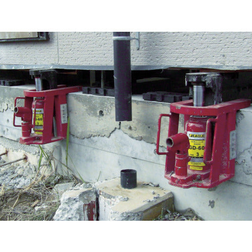 Eagle foundation lifting jack, claw load 3t GD-60, 1 unit