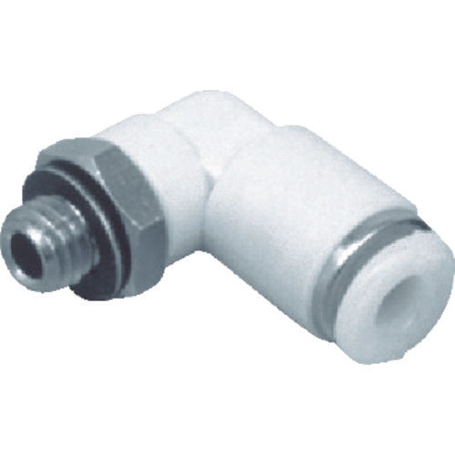 CKD Tube Fitting New Joint Mini Type One-way Elbow Type Applicable Tube Outer Diameter 3.2mm Connection Port Size R1/8 GWJL3-6 1 pc