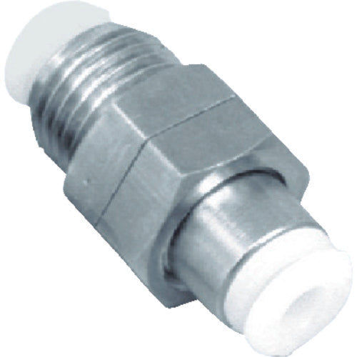 CKD チューブ継手 ニュージョイントミニタイプ ストレートタイプ 適合チューブ外径3.2mm GWJS3-0-X 1 個