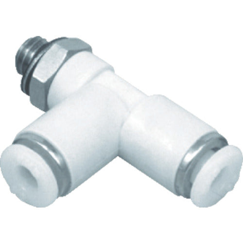 CKD Tube Fittings New Joint Mini Type D-Shaped Tee Type Compatible Tube Outer Diameter 3.2mm Connection Port Size M5 x 0.8 GWJT3-M5-D 1 Piece