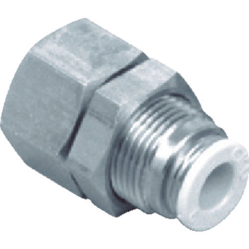 CKD ニュージョイント ストレートタイプ 適合チューブ外径:4mm 接続口径Rc1/8 GWS4-6-E 1 個