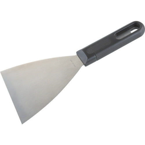 TRUSCO Scraper, Fan-shaped, 100mm, Diagonal Blade, TS-216, 1 Piece