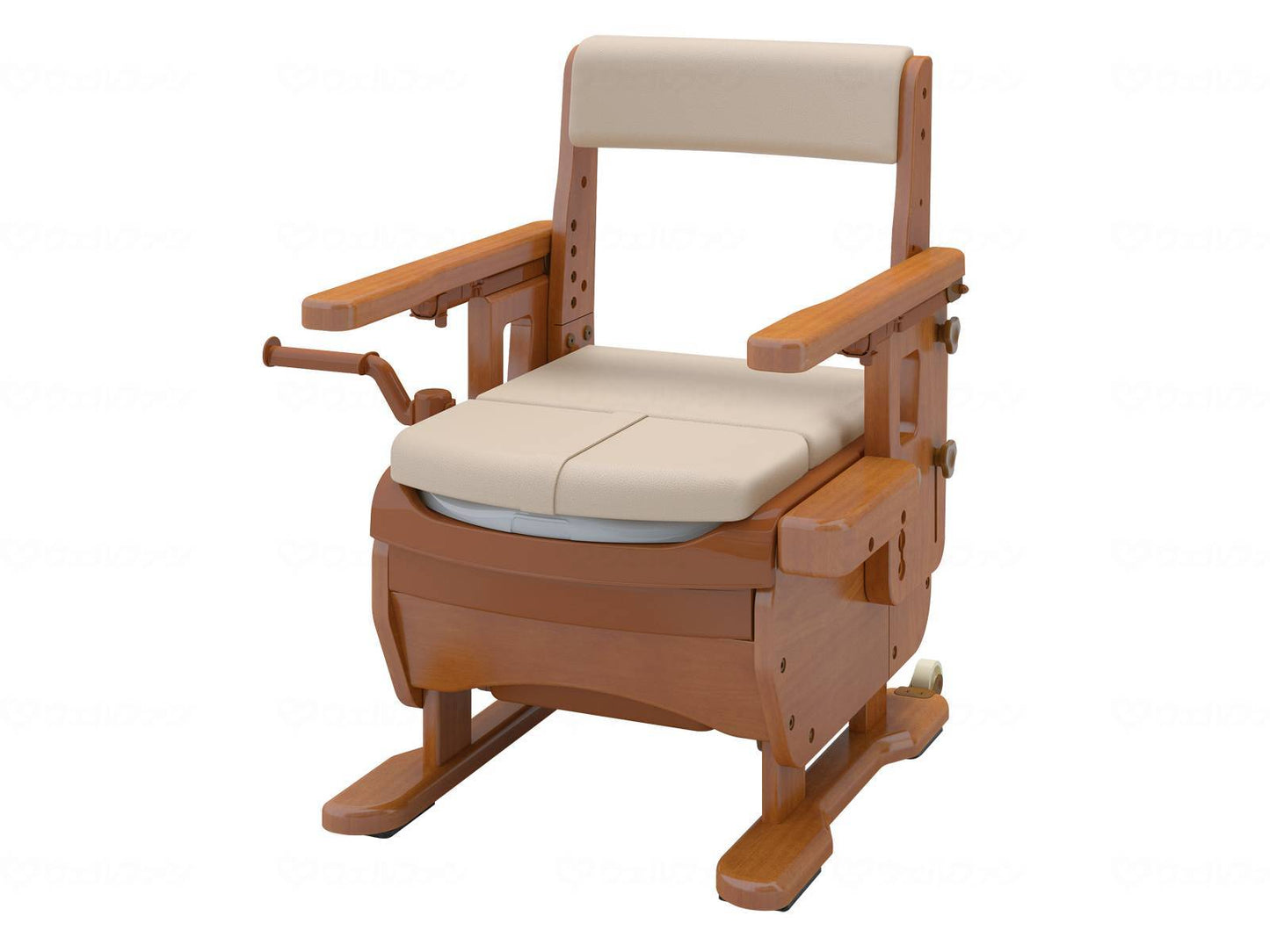 アロン化成家具調トイレ セレクトR ひじかけはねあげ 幅:標準 暖房・脱臭