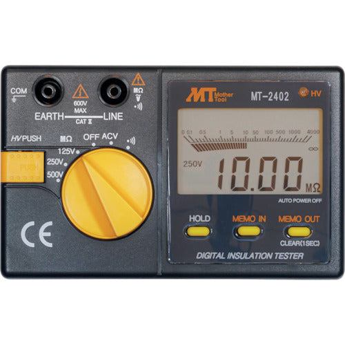 MT デジタル絶縁抵抗計 MT-2402 1 個