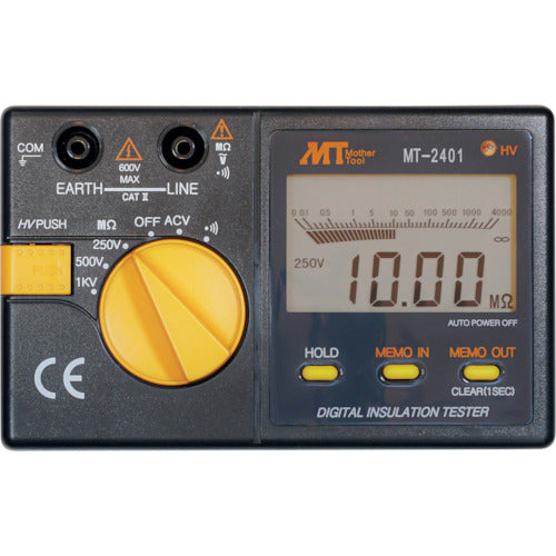 MT デジタル絶縁抵抗計 MT-2401 1 個