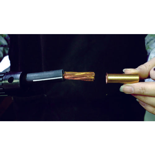 TRUSCO Copper Pipe Sleeve 10X26mm 10pcs TPS-22SQ 1PK