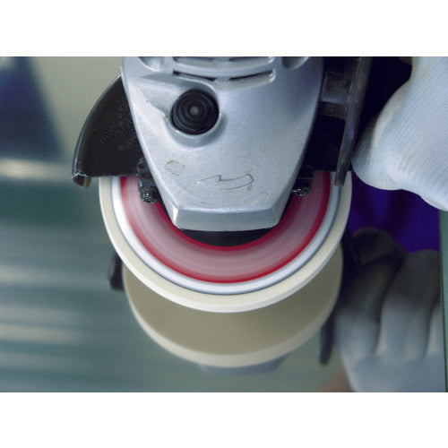 TRUSCO フェルトディスクβ Φ100 ふきとり用 5個入 TFDB-100 1 箱