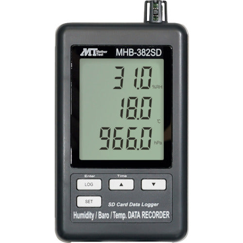 MT Data Logger Temperature, Humidity and Barometer MHB-382SD 1 piece