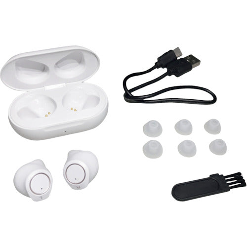 에닉스 USB 충전식 귀 구멍형 집음기 들리는 1(화이트) KSOK-01-2 1개