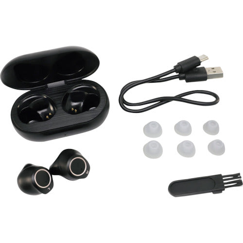 Enix USB Rechargeable Ear Canal Type Sound Collector Kikoeru 1 (Black) KSOK-01-1 1 unit
