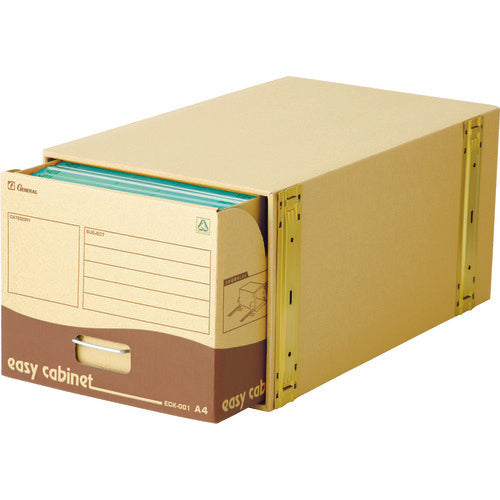 ゼネラル イージーキャビネット強化型A4 ECK-001 1 個
