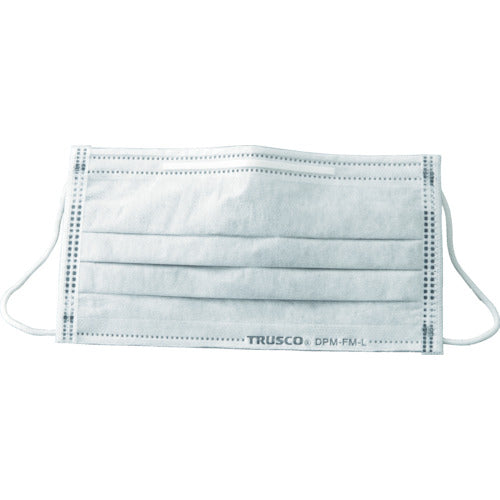 TRUSCO フレッシュマスク 活性炭入り Mサイズ (1Pk(箱)=50枚入) DPM-FM-M 1 PK