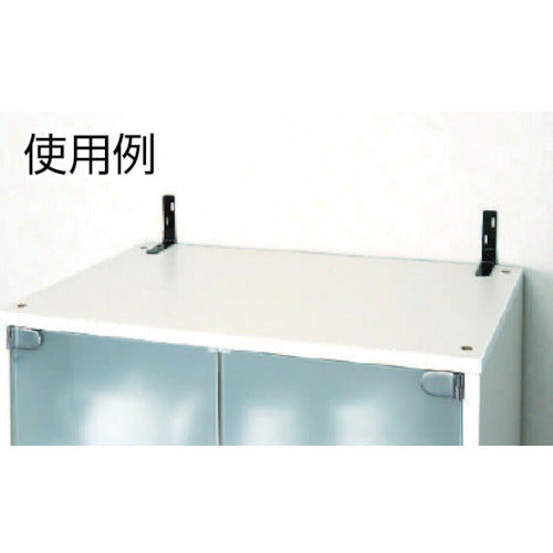 IRIS 527206 防災用品 家具転倒防止L字金具(2個セット) ブラック JTK-L2 1 S