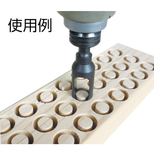 스타엠 하이스 육각축 매목뿔 날 직경 10.5mm 생크 직경 6.35mm 58X-105 1개