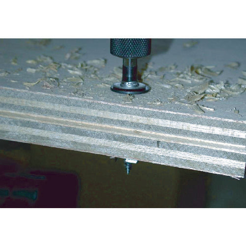 Star-M Long S-type woodworking frame bit, blade diameter 8.0 mm, shank diameter 6.35 mm, 72S-080, 1 piece