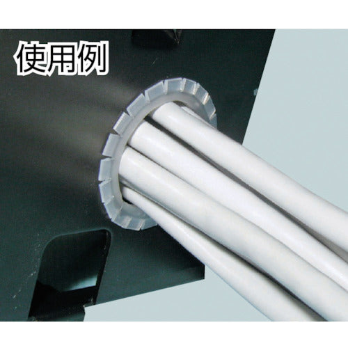 PANDUIT 粘着剤付き自在ブッシュ スリットなし ナチュラル GES144F-A-C 1 巻