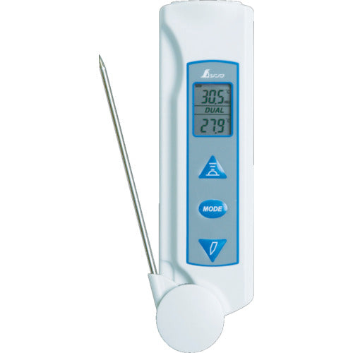 Shinwa Radiation Thermometer D with Probe Variable Emissivity Type 73017 1 pc
