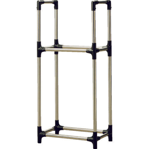 IRIS 204553 ステンレス製タイヤラック普通自動車用 ブラック/グレー KSL-590 1 台