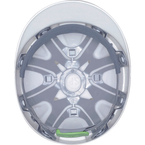 DIC SD型ヘルメット 白 SD-PAE-3W 1 個