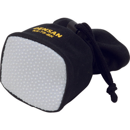 DENSAN キャタツソックス(巾着スリップレス) KS-7S-BK 1 組