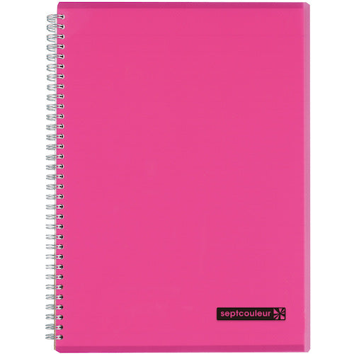 Maruman A4 Notebook Sept Couleur Pink N570B-08 1 pc