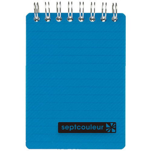 Maruman A7 Memo Sept Couleur Blue N578B-02 1 Book