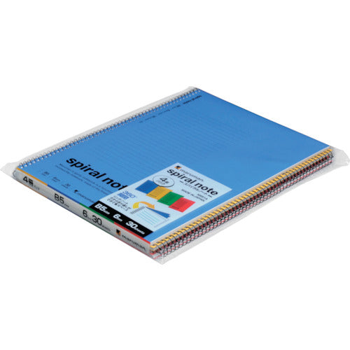 말만 B5 나선형 노트 6MM 가로 4 권 P N551A 1 권