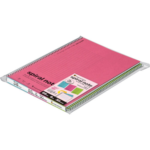 말만 B5 나선형 노트 6MM 가로 3 권 P N551B 1 권