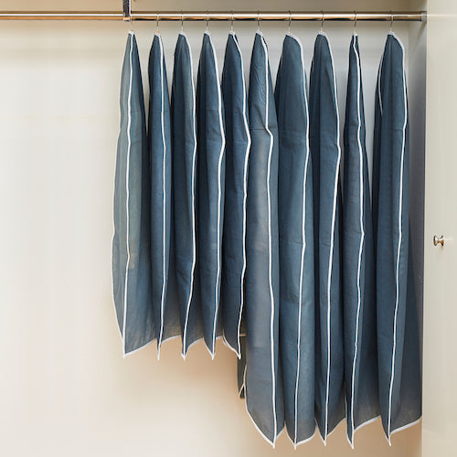 アイメディア 衣類のホコリよけカバーL5枚組 グレー 1009529 1 個