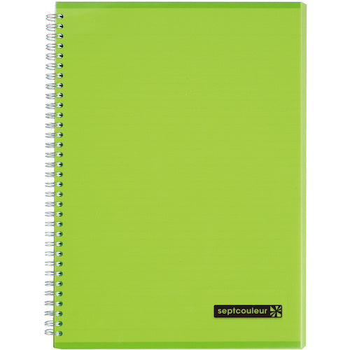 Maruman A4 Notebook Sept Couleur Green N570B-03 1 pc