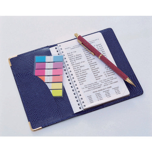 3M 포스트·잇 죠브 투명 표제 이코노팩 44X10mm 120장 X10 패드 6색 혼색 6831M 1 상자