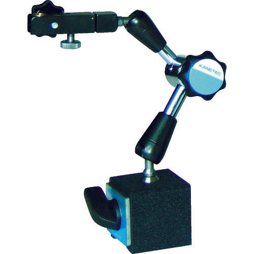 KANETEC Magnetic Stand (Arm Type) High Lock Base Minimum Size Adhesive Force 600N MB-MX13F 1 pc
